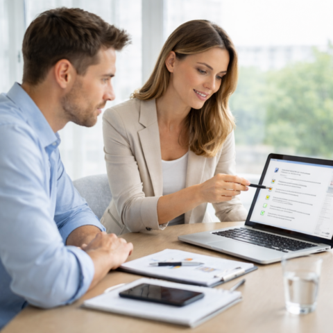 Bewerbungscoaching im modernen Büro